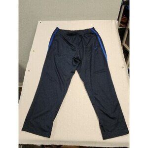 Nike Basketball Track Pants Unisex Adult 2XL Black Blue Striped  Stretch Warm Up